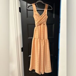 Lulus peach dress small